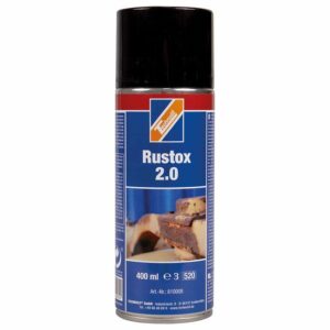 TECHNOLIT Rostsanierer-Spray Rustox 2.0 400ml, Rostumwandler, Korrosionsschutz, Grundierung, Rostschutz
