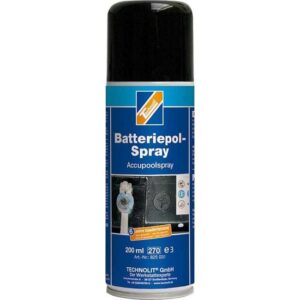 TECHNOLIT Batteriepol-Spray 200 ml, Polspray, Kontaktspray, Korrosionsschutz, Schutzspray