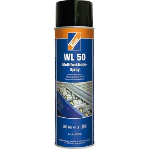 TECHNOLIT WL 50 Multifunktions-Spray 500ml, Schmiermittel, Rostschutz, Pflegespray, Reinigungsspray