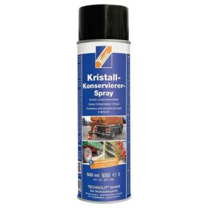 TECHNOLIT Kristall-Konservierer Spray 500 ml, Korrosionsschutz, temperaturbeständig, salzwasserbeständig, hohe Haftung