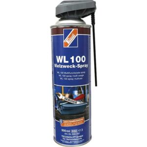 TECHNOLIT Vielzweckspray WL 100 500 ml, Multispray, Rostlöser, Pflegespray, Kontaktspray, Universalöl