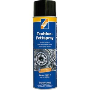 TECHNOLIT Techlon-Fettspray 500 ml, Schmierfett, Haftfett, Druckfett, Sprühfett, Schmiermittel, Zahnradfett, Kettenfett