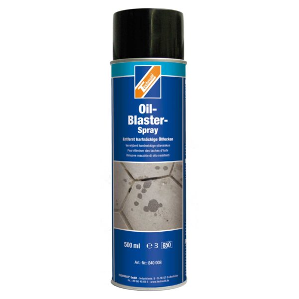 TECHNOLIT Ölfleckentferner Oil-Blaster-Spray 500 ml, wirkt selbsttätig, löst Öl und Fett aus Steinflächen – Bild 2