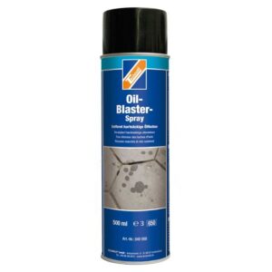 TECHNOLIT Ölfleckentferner Oil-Blaster-Spray 500 ml, wirkt selbsttätig, löst Öl und Fett aus Steinflächen