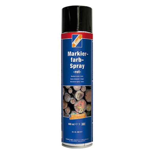 TECHNOLIT Markierfarb-Spray 600 ml, Markierspray, Markierungsspray, Forstfarbe, Baumarkierer, Markierfarbe – Bild 2
