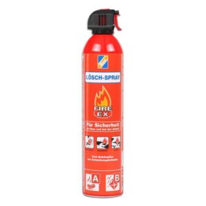 TECHNOLIT Lösch-Spray Fire Ex 500 ml, Löschspray, Feuerlöschspray, Feuerlöscher, Löschmittel