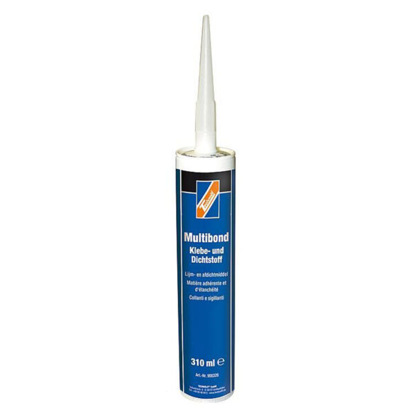 TECHNOLIT Klebe- & Dichtstoff Multibond silber 310 ml, Universalkleber für Holz, Glas, Beton, Metall u. v. m. – Bild 2
