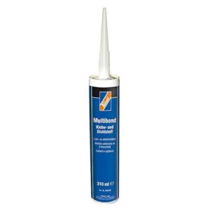 TECHNOLIT Klebe- & Dichtstoff Multibond silber 310 ml, Universalkleber für Holz, Glas, Beton, Metall u. v. m.