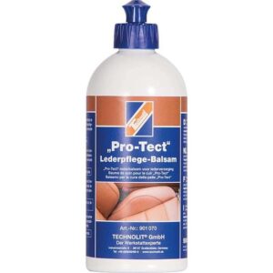 TECHNOLIT Pro-Tect Lederpflege-Balsam 500 ml, Lederemulsion, Lederbalsam, Leder Lotion, Schuhcreme