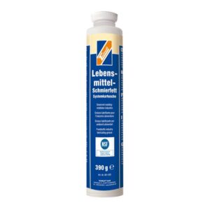 TECHNOLIT Lebensmittel-Schmierfett Systemkartusche 400 g, Schmiermittel, Universalschmierfett, für Wälz- und Gleitlager