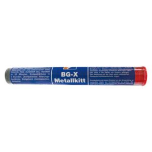 TECHNOLIT Metallkitt BG-X 115 g, Epoxidkleber, Reparaturkitt, 2-K Schnellreparatur, schleifbar, überlackierbar