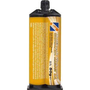 TECHNOLIT Multikraft Kleber 2K 50 g, Extremkleber, Kraftkleber, Montagekleber, Mehrzweckkleber