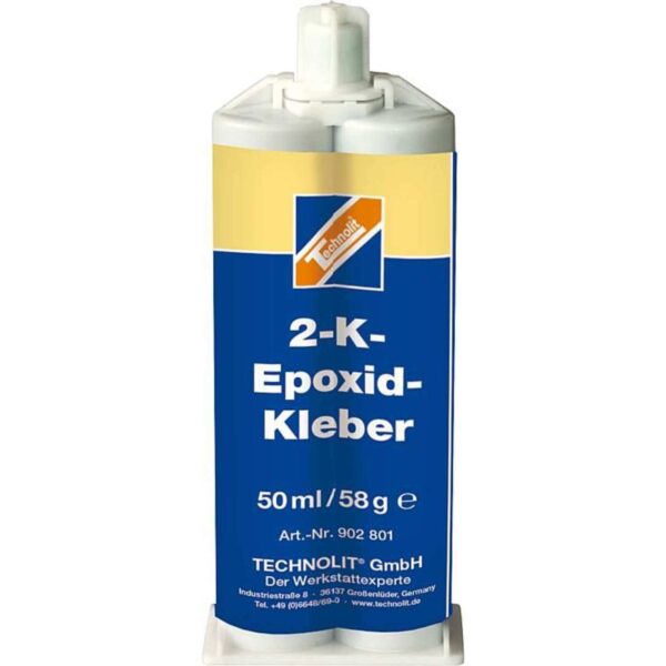 TECHNOLIT 2-K-Epoxidkleber, 2-Komonentenkleber, Klebstoff, Mehrzweckkleber, Montagekleber – Bild 2
