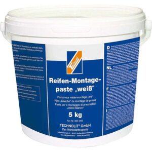 TECHNOLIT Reifen-Montagepaste 5 kg, Reifenmontierpaste, Montagepaste, Reifenpaste, Reifenmontage