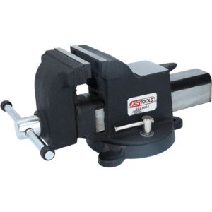 KS-Tools Parallel-Schraubstock 914.0006 Schraubstock, Amboss, für Werkbank 150mm aus Sonderstahl