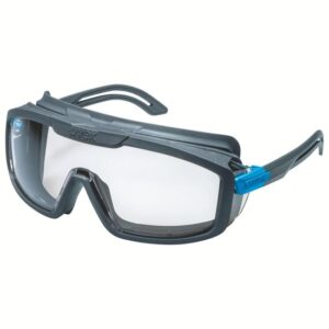 Schutzbrille uvex i-guard, verstellbare Bügelbrille, beschlagfrei, kratzfest, chemikalienbeständig