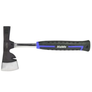 HaWe Gipserbeil 93.000 Hammer, Zimmermannshammer, Maurerbeil, Geraute Bahn mit Nagelzug im Blatt, 600g