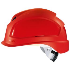 uvex Schutzhelm pheos B-S-WR, Bauhelm m. kurzem Schirm u. Belüftung, Sicherheitshelm, Arbeitsschutzhelm, Baustellenhelm, Bauarbeiterhelm