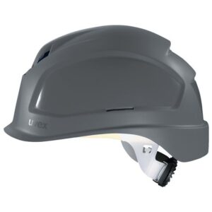 uvex Schutzhelm pheos B-S-WR, Bauhelm m. kurzem Schirm u. Belüftung, Sicherheitshelm, Arbeitsschutzhelm, Baustellenhelm, Bauarbeiterhelm