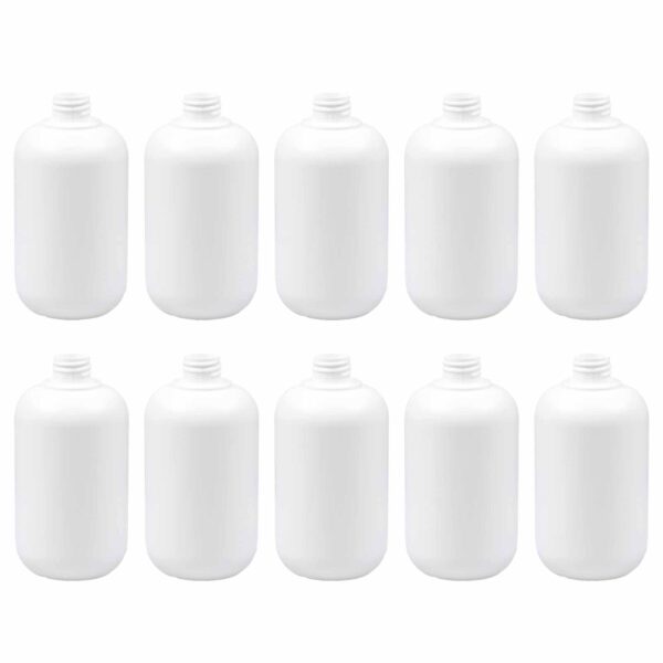 De Witte Flasche 500 ml 10 Stück, Sprühflasche, Sprayflasche, Leerflasche, Gewinde 28/410 – Bild 2