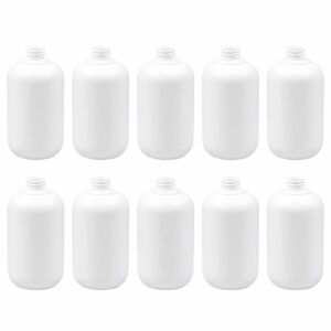 De Witte Flasche 500 ml 10 Stück, Sprühflasche, Sprayflasche, Leerflasche, Gewinde 28/410