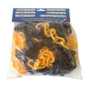 G. Plast Absperrkette Kunststoff 5 m - Ø 6 mm, Kette, Absperrung, inkl. 2 Verbindungsglieder