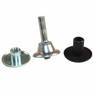 3M Stützteller Set 3-teilig, Schleifteller, Polierteller für Radial Bristle Disc