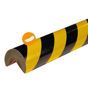 Knuffi Eckschutzprofil Typ A+ selbstklebend 1 Meter, dicker Kantenschutz, Eckschutz, Schutzprofil, Made in Germany