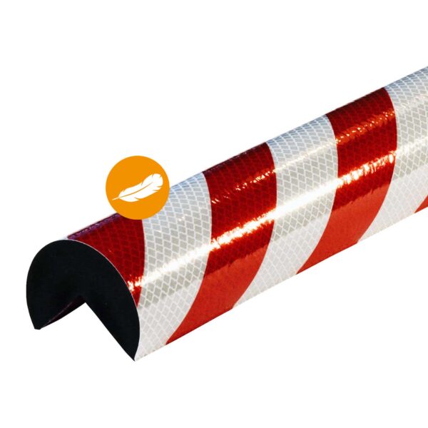 Knuffi Eckschutzprofil Typ A+ selbstklebend 1 Meter, dicker Kantenschutz, Eckschutz, Schutzprofil, Made in Germany – Bild 2