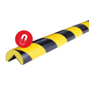Knuffi Eckschutzprofil Typ A magnetisch 1 Meter, Kantenschutz, Eckschutz, Schutzprofil, Made in Germany