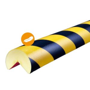 Knuffi Eckschutzprofil Typ A+ selbstklebend 1 Meter, dicker Kantenschutz, Eckschutz, Schutzprofil, Made in Germany