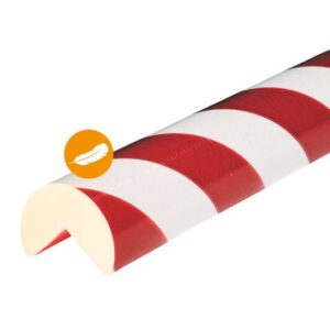 Knuffi Eckschutzprofil Typ A+ selbstklebend 1 Meter, dicker Kantenschutz, Eckschutz, Schutzprofil, Made in Germany