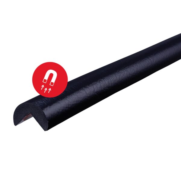 Knuffi Eckschutzprofil Typ A magnetisch 1 Meter, Kantenschutz, Eckschutz, Schutzprofil, Made in Germany – Bild 2