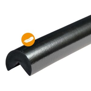 Knuffi Eckschutzprofil Typ A+ selbstklebend 1 Meter, dicker Kantenschutz, Eckschutz, Schutzprofil, Made in Germany