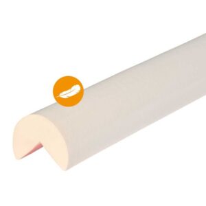 Knuffi Eckschutzprofil Typ A+ selbstklebend 1 Meter, dicker Kantenschutz, Eckschutz, Schutzprofil, Made in Germany