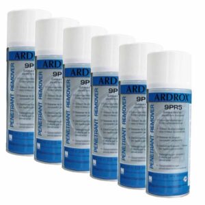ARDROX Eindringprüfsystem Reiniger Ax 9PR5 auf Lösungsmittelbasis 400ml zur Reinigung ohne Wasser