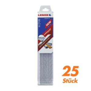 Lenox Säbelsägeblatt BI-Metall Standard - 25 Stück - für Universalanwendungen wie Holz, Kunststoff, Metall