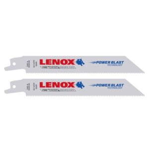 2 Stück Lenox Säbelsägeblatt BIM Uni 152 mm für Universalanwendungen 152x19x1,3 mm