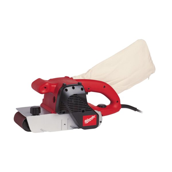Milwaukee Elektro-Bandschleifer BS 100 LE, Bandschleifmaschine, Integrierte Staubabsaugung, 1150W – Bild 2