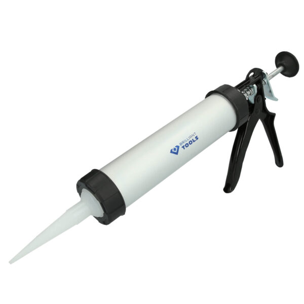 Brilliant Tools Kartuschenpistole BT094901 Silikonspritze Kartuschenpresse Aluminium - 310ml – Bild 2