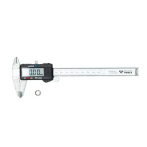 Brilliant Tools Digitaler Messschieber BT114900 Schieblehre, Messlehre, Nullstellung für Teilstrecken - 115 mm