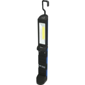 Brilliant Tools Handlampe BT131900 Arbeitsleuchte, Werkstattlampe, Stablampe, Drehbarer Haken - Magnet, knickbar