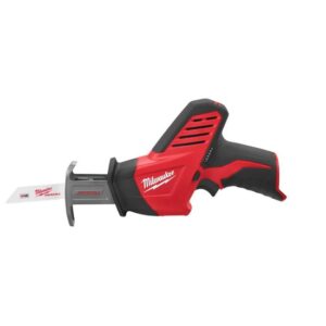 Milwaukee Akku-Kompakt-Säbelsäge C12HZ-0 12V, Reciprosäge, Tigersäge, Fuchsschwanz, extrem handlich, Überlastschutz