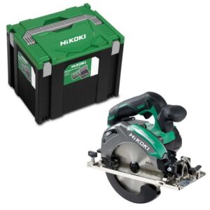 HiKOKI Akku Kreissäge C3606DAW2Z 36 V Multi Volt bürstenlos und wartungsfrei inkl. HM-Sägeblatt, Montageschlüssel, Parallelanschlag, HSC IV