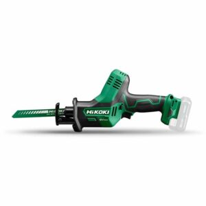 Hikoki Akku-Tigersäge CR12DAW4Z, Säbelsäge, Reciprosäge, Fuchsschwanz, Stichsägeblätter, 12 Volt