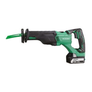 HiKOKI Akku-Tigersäge CR18DBLWJZ 18 V, 2 Akkus 5 Ah, Ladegerät, Sägeblatt, Koffer SET - bürstenlos, LED, werkzeugloser Wechsel