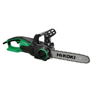 Hikoki Elektro-Kettensäge CS35YWAZ Motorsäge, Astsäge, 35cm Schwertlänge, mechanische Rückschlagbremse, 2000W