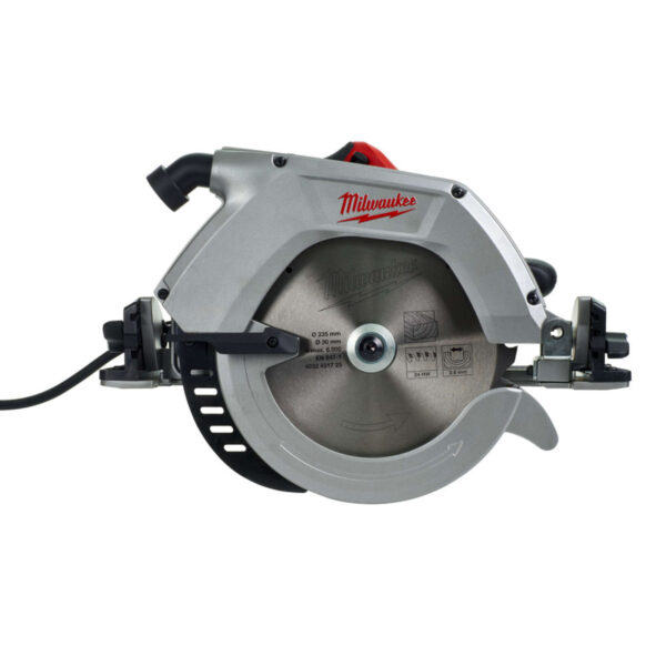 Milwaukee Handkreissäge CS 85 CBE 2200W, Kreissäge, Elektrosäge, Handsäge inkl. Transportkoffer – Bild 2