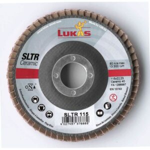 LUKAS Ceramic 40 Schleiflamellenteller Schleifteller Lamellenteller VPE 1 Stück