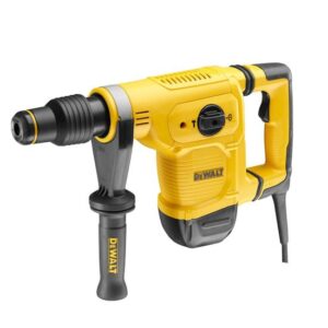 DeWALT Meißelhammer D25810K-QS SDS-max 5kg, 1050 Watt, 7,1 Joule inkl. Vibrationsdämpfender Zusatzhandgriff + Transportkoffer